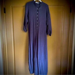 Odd Bird Charcoal Grey Caftan — Size Medium — VGUC